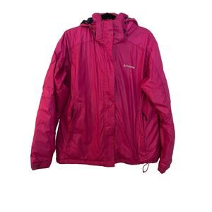 Columbia Lightweight Jacket Pink Size XL  RN 69724 CA05367